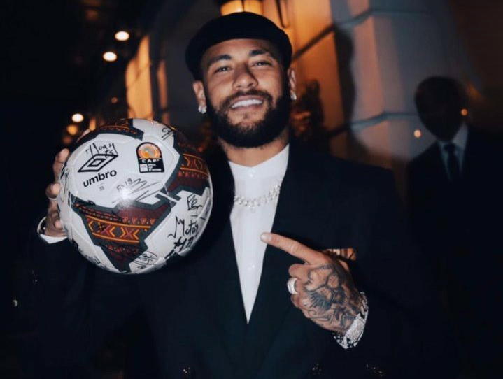 Neymar buys the African Cup of Nations final ball