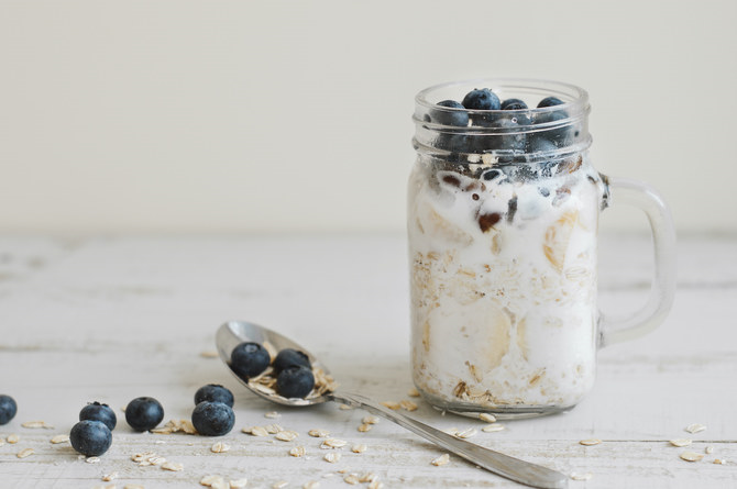 Overnight Oats healthy meal