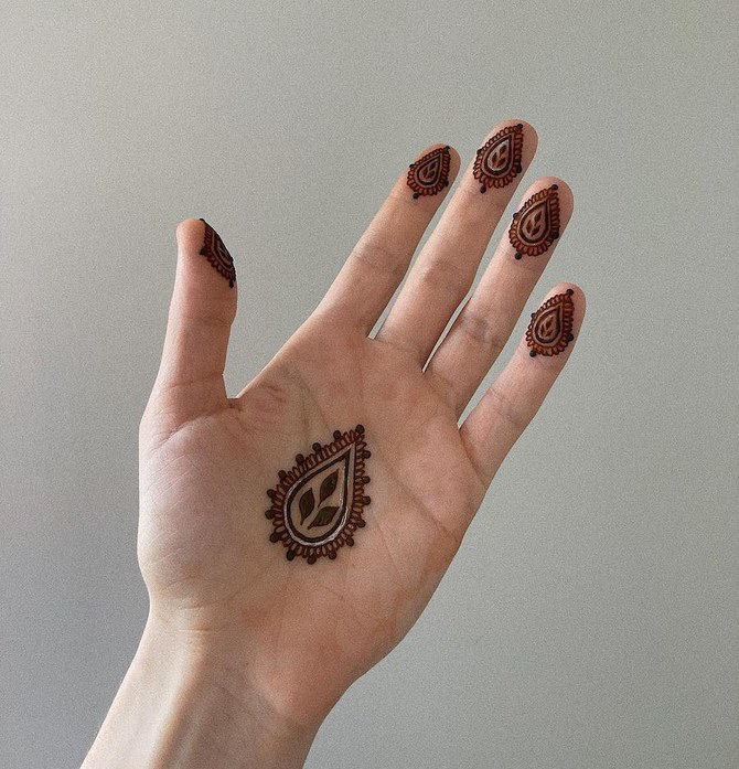 contemporary henna design ideas for this season