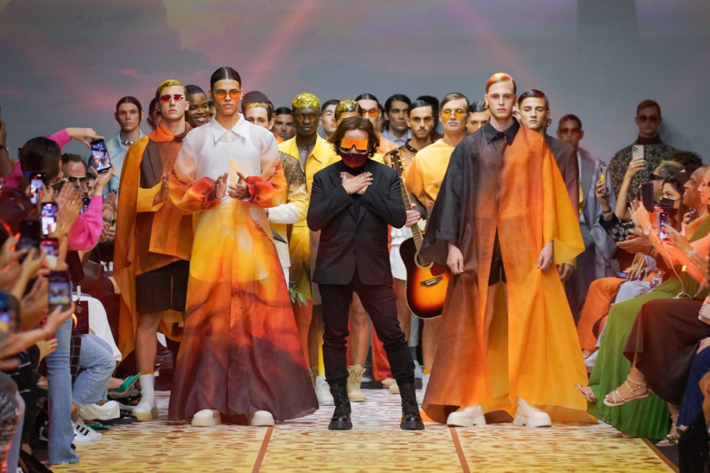 Arab Men’s Fashion Week from around the world to fashion lovers in Dubai Design District.