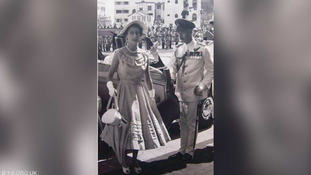 The first Arab city visited by Elizabeth II 