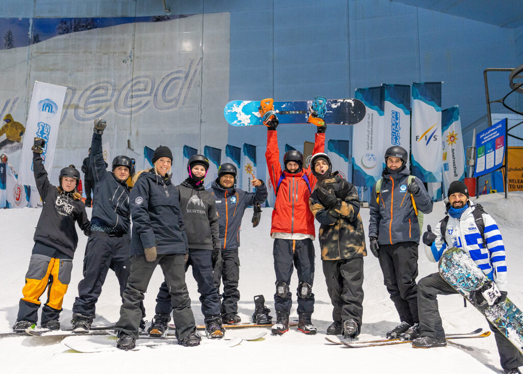 Ski Dubai wins the award for "Best Indoor Ski Resort in the World"