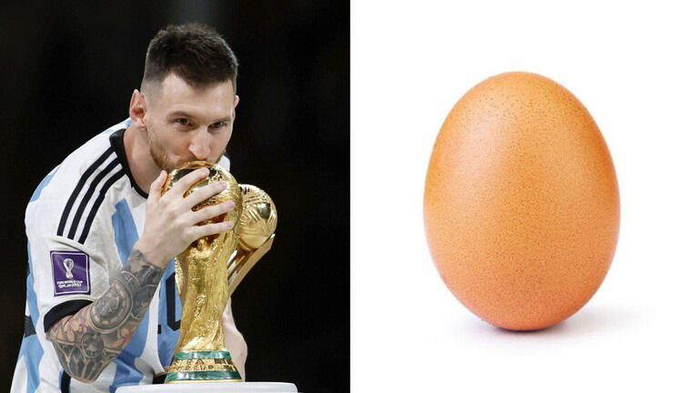 Messi breaks the "egg" with a new record