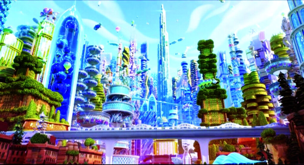 Burj Khalifa in "Elemental", the new "Pixar" movie