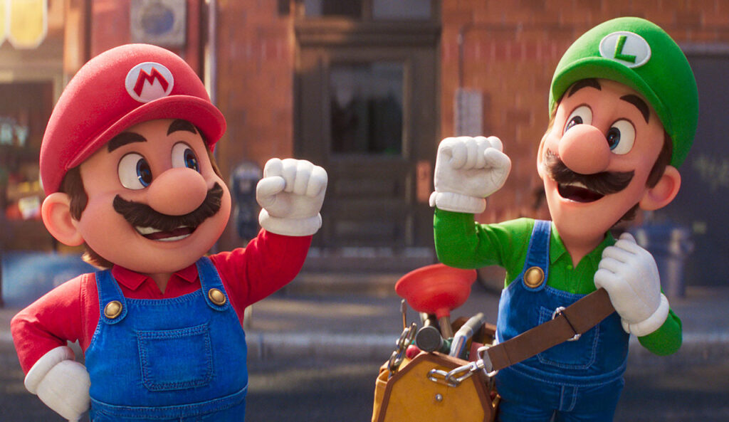 Super Mario tops the North American box office